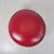 Vintage Red Round Pouf, Italy, 1960s For Sale - Image 4 of 8
