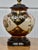 Vintage Japanese Satsuma Vase Table Lamp Hand Painted Geisha Bird Floral Gold For Sale - Image 4 of 16