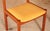 1970s Vintage Danish Teak Dining Chairs with Yellow Fabric Upholstery, 1970s, Set of 4 For Sale - Image 5 of 12