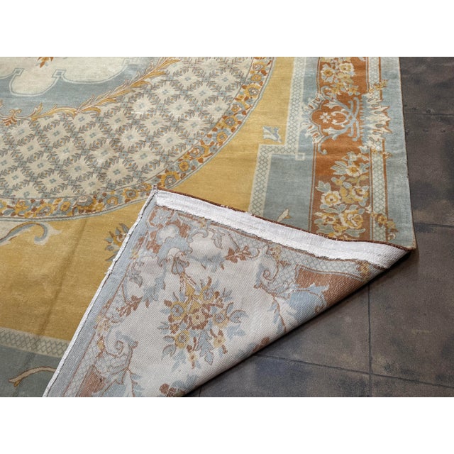 Early 20th Century Turkish Hereke Rug For Sale In Los Angeles - Image 6 of 10