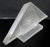 Transparent James Nani Untitled Contemporary Pyramid Lucite Sculpture For Sale - Image 8 of 9