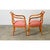 Brown Swedish Biedermeier 19th Century Birch Armchairs For Sale - Image 8 of 12