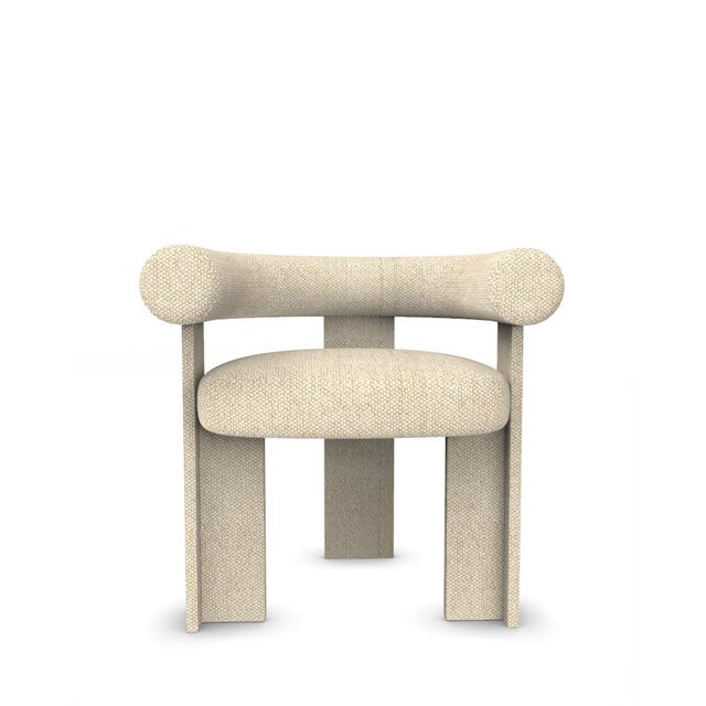 Wood Collector Modern Cassette Chair in Safire 0014 by Alter Ego For Sale - Image 7 of 7