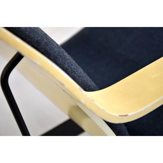 Black Plywood Armchair by Günter Renkel for Lego, 1950s For Sale - Image 8 of 10