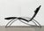 Thonet Vintage Model S 828 Chaise Longue Rocking Chair in Tubular Steel by Torben Skov for Thonet, 1980s For Sale - Image 4 of 18