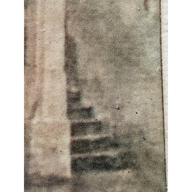 Gothic Print Reproduction of the Famous Watercolor, "Courtyard of the Former Castle in Innsbruck With Clouds" by German Renaissance Artist Albrecht Dürer. For Sale - Image 3 of 10