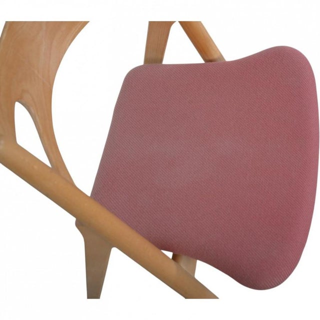 Vintage Sawback Chairs in Beech by Hans Wegner, 1995, Set of 6 For Sale - Image 9 of 18