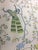 Hand Painted Chinoiserie Peacock Peony Botanical Wallpaper Panels, Soft Pastel Oriental Floral Wall Mural For Sale - Image 6 of 7
