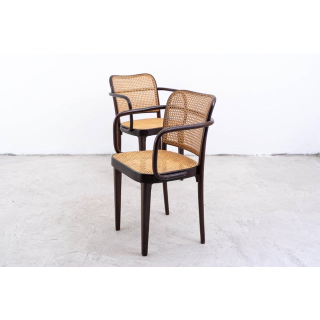 Set of Armchair Model No. A 811/F by Josef Hoffmann for Thonet For Sale - Image 17 of 17