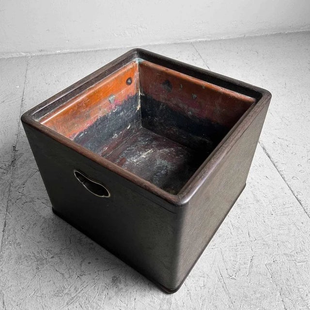 Shōwa Wooden Hibachi Fire Pot, Japan, 1960s For Sale - Image 11 of 12