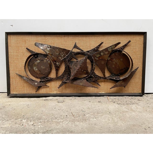 Brutalist Wall Art, 1970s For Sale - Image 6 of 7