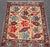Vintage Turkish Oushak Rug With Bold Red, Blue, and Gray Tribal Motifs For Sale - Image 4 of 10