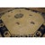 Beige 1920s Antique Allover Floral Deco Chinese Peking Handknotted Wool Room Size Rug For Sale - Image 8 of 10