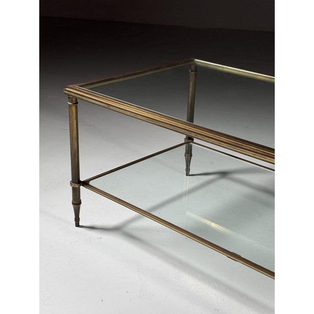 Mid-Century Glass Coffee Table For Sale - Image 15 of 18