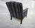 Blue Indigo Stripped Upholstered Gallant Armchair by Cisco Home For Sale - Image 8 of 16