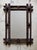 Black Antique Tramp Art Mirror, 1890s For Sale - Image 8 of 8