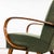 1950’s Jindrich Halabala Armchairs In Original Floral Design Jacquard Fabric. Sourced direct in the Czech republic,...