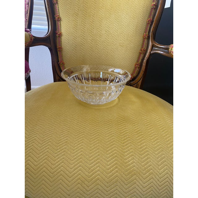 Waterford Crystal 1970s Waterford Crystal Grafton Street Pattern Round Bowl For Sale - Image 4 of 5