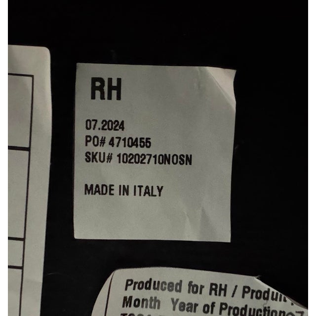 Restoration Hardware "Isola" Armless Chair For Sale In Las Vegas - Image 6 of 6