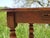Wood Top Flap Table in Walnut For Sale - Image 7 of 18