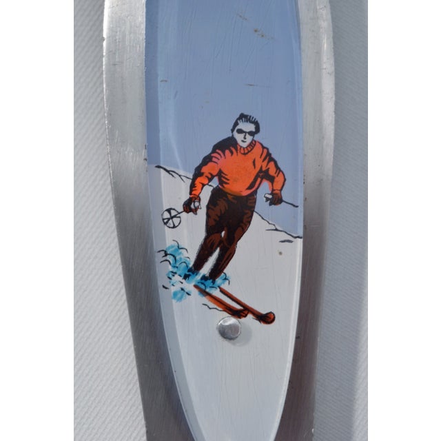 Vintage 1950s Glass Steel Skier Bottle Can Opener French Chairish