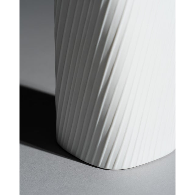White Bisque Porcelain Vases by Werner Schreib, Martin Freyer and Werner Uhl for Rosenthal, 1970s, Set of 3 For Sale - Image 9 of 18