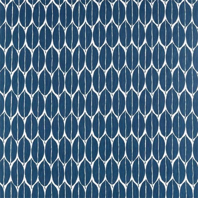 Harlequin Rie Fabric in Ink For Sale