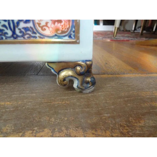 Ceramic 19th Century Japanese Meiji Porcelain Garden Seat or Table For Sale - Image 7 of 12