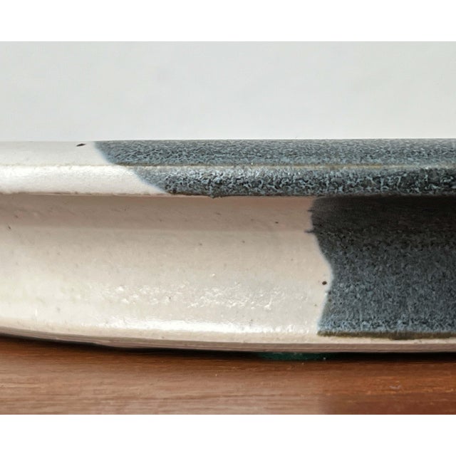 Black Vintage Danish Studio Pottery Bowl from Aage Würtz, 1970s For Sale - Image 8 of 15