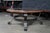 Maitland - Smith Maitland Smith Mahogany & Iron Modern Round Glass Top Coffee Cocktail Table For Sale - Image 4 of 12