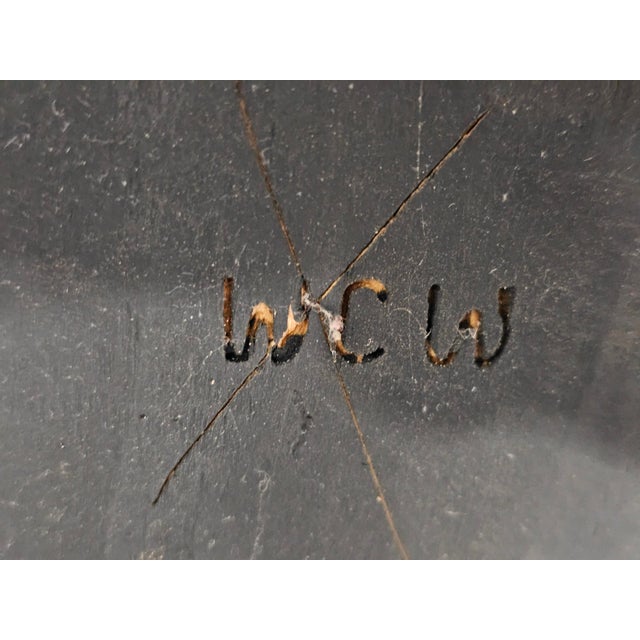 Store Item: Warren Chair Company Bow Back Arm Windsor Chair Bench Made in Rhode Island Description: Chair has a bent back...