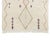 Boho Tribal Symbol Hand-Knotted Wool Rug | 7'11" X 5'4" | One of a Kind For Sale - Image 6 of 7