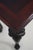 Wood Thomasville Mahogany Ball & Claw Console Table For Sale - Image 7 of 18