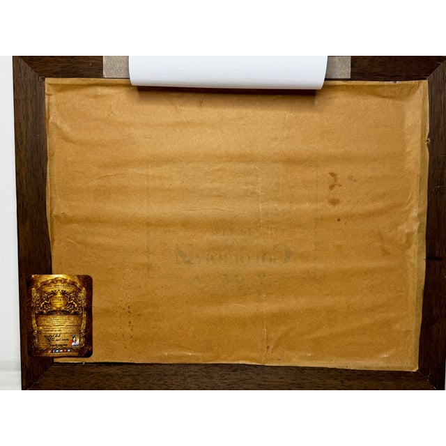 English Hereford Bull Oil Painting in the Manner of William Henry Davis – Framed British Pastoral Cattle Portrait For Sale - Image 16 of 18