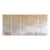 36" * H108" *5ps, Hand-Painted Retro Warm Gold Wilderness Landscape Wall Mural, Vintage Chinoiserie Monochrome Golden Tone Landscape Wall Cloth For Sale