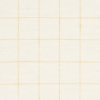 Sample - Schumacher Marietta Fabric in Yellow For Sale