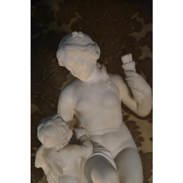 After Falconet, Figurative Sculpture, 19th Century, Marble For Sale - Image 6 of 16