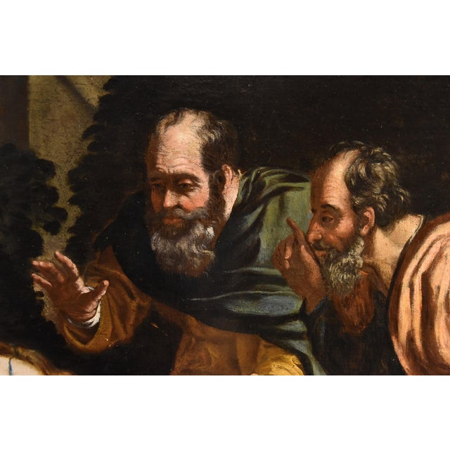 Roman School Artist, Susanna and the Elders, 17th Century, Oil on Canvas, Framed For Sale - Image 17 of 18