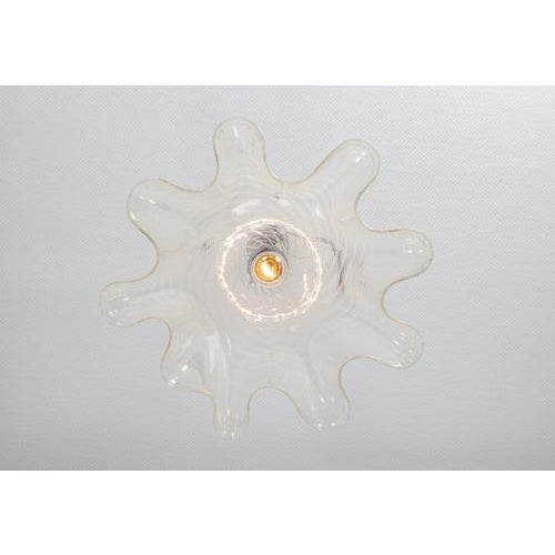 Large Pendant Light attributed to Kalmar-Fazzoletto, Austria, 1970s For Sale - Image 6 of 15