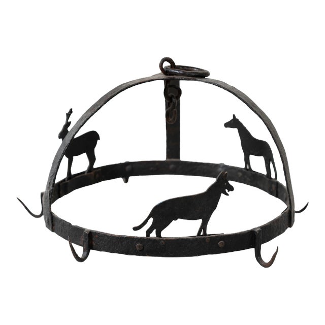 Antique Wrought Iron Butcher Hook For Sale