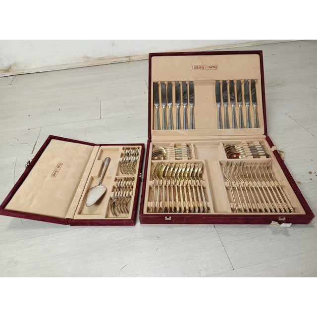 Vintage Silver Cutlery Set from Létang Rémy, 1970s, Set of 59 For Sale - Image 15 of 15
