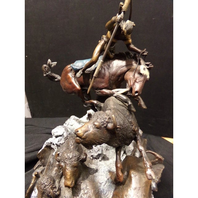 2000 - 2009 Don Hunt Survival of the Fittest Horse Limited Edition Bronze Sculpture H.Signed For Sale - Image 5 of 11