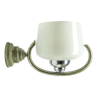 Art Deco Wall Lamp, Poland, 1950s For Sale