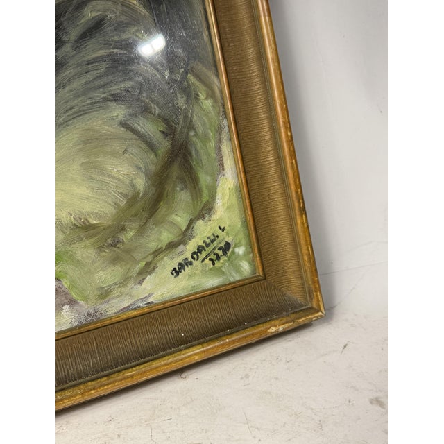 Unknown, Clown, 1960s, Oil on Canvas, Framed For Sale - Image 3 of 6