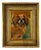 Pekingese Dog Portrait, Oil on Panel, 20th Century, Framed For Sale