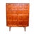 Maroon Flor Highboard by Rolf Rastad and Adolf Relling for Gustav Bahus, 1960s For Sale - Image 8 of 8