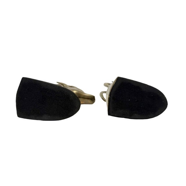 Metal Mid Century Pair of Brass Gazelle Bookends Antelope Bookends VTG (D-9). For Sale - Image 7 of 8