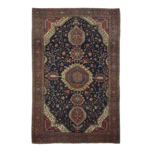 Late 18th Century Antique Farahan Sarouk Rug 4'0'' x 6'4''