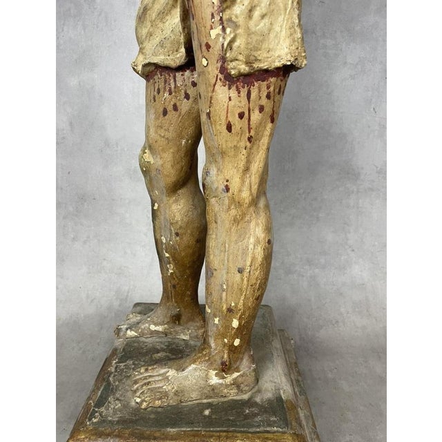Christ with Ties, 1480, Limewood For Sale - Image 9 of 18