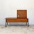A storage coffee table by Myer, retaining the original gold "Myer's Twin Box" label to the underside of one lid. Teak...